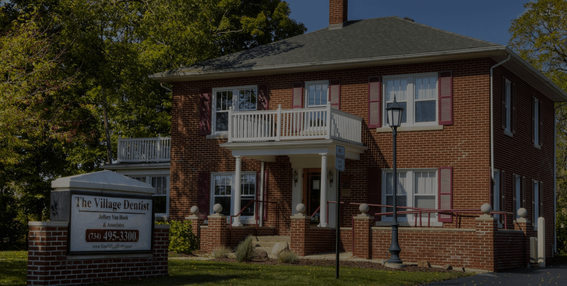 Photo of the house where the doctor receives patients